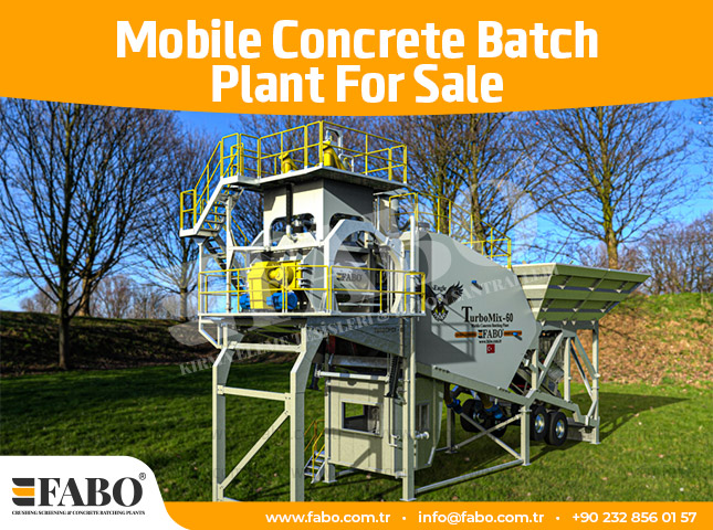 Mobile Concrete Batch Plant For Sale