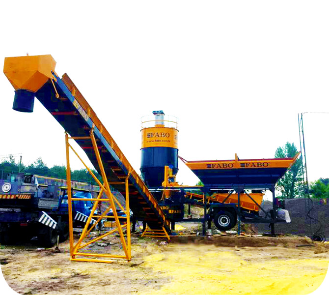 Mobile Concrete Batching Plants - Fabo