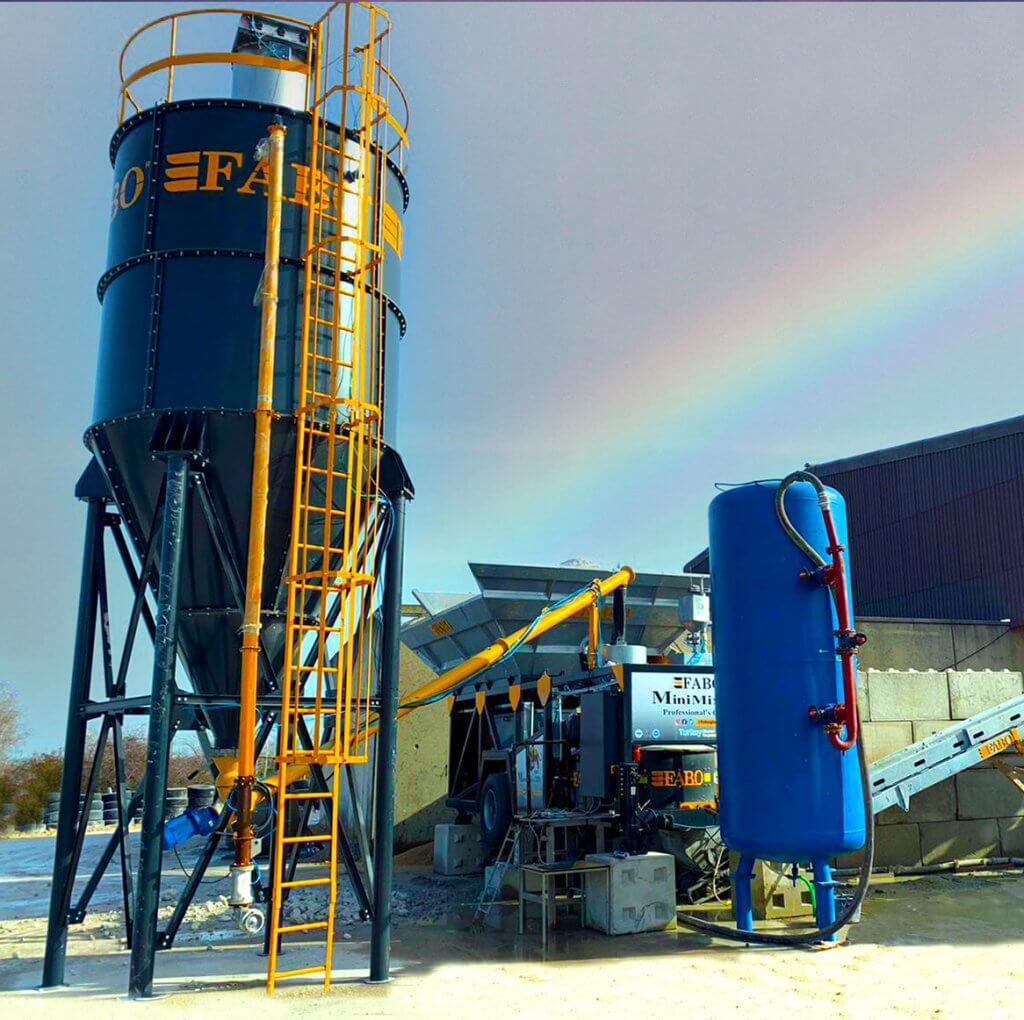 Used Concrete Batching Plant For Sale Fabo Global