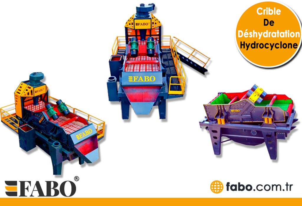 Crible de Déshydratation Hydrocyclone