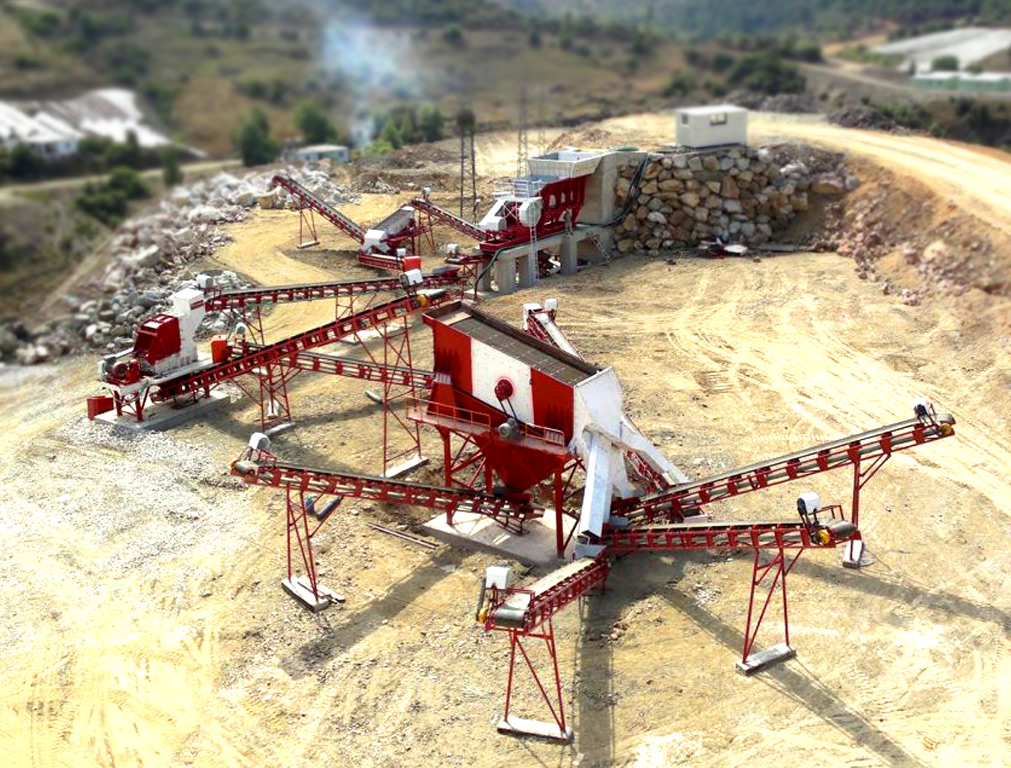 100-130 TPH Capacity Crushing & Screening Plant - Fabo